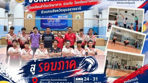 การแข่งขัน Prime Minister’s Youth Cup Volleyball U15